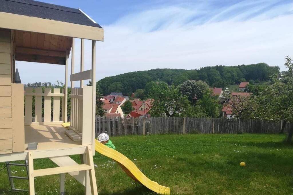 Ferienhaus Zum Kuckuck, Wng 2, Urlaub Im Eichsfeld Kallmerode Esterno foto